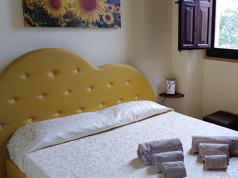 chambre double  dans la tourelle
